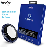 Dán cường lực bảo vệ camera HODA Sapphire dành cho iPhone 16 Pro Max/16 Pro/15 Pro/15 Pro Max - Hàng Chính Hãng