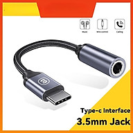 Cáp USB Type C to 3.5mm cao cấp - Hàng Chính Hãng XOA
