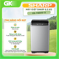 Máy giặt Sharp 8.5kg ES-Y85HV-S - Hàng chính hãng (chỉ giao HCM)