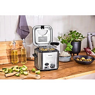 NỒI CHIÊN NGẬP DẦU 2 TRONG 1 SILVERCREST MINI 1.2 Lít Made in Germany Hàng chính hãng