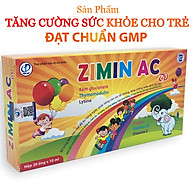 ZIMIN AC - Bổ sung kẽm, giúp nâng cao sức đề kháng, Tăng cường miễn dịch cho trẻ (Hộp 20 ống x 10ml) thumbnail
