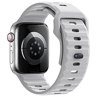 Dây Silicone cho Apple Watch Series 4/5/6/7/8/9/SE1,2/10 & Apple Watch Ultra 1/2 Size 40/41/42mm & 44/45/46/49mm - Hàng Chính Hãng