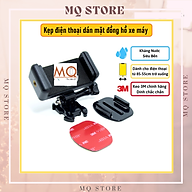 Kẹp điện thoại dán lên mặt đồng hồ xe máy, có đế cài dễ tháo lắp ,kèm miếng dán 3M siêu dính ( hàng chính hãng)