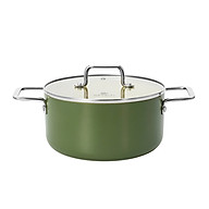Nồi phủ sứ chống dính Elmich Olive Classic EL- 5535OV - Hàng chính hãng