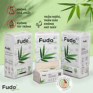 Khăn giấy tre Fudo - Combo 12 Gói Giấy Ăn100% bột tre, không tạo mùi thumbnail