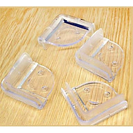 combo Miếng Bịt Góc Bàn, Bọc Cạnh Bàn Silicon Tránh Va Đập - An Toàn Cho Bé Và Người Già - Miếng Vuông