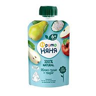 Hoa Quả Nghiền FRUTO Nga Organic Bổ Sung Chất Xơ, Vitamin, Không GMO - 90G