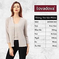 Lovadova - 20O08C002 Set áo khoác & áo 2 dây thumbnail
