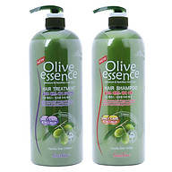 Combo Dầu Gội Và Dầu Xả Organia Seed & Farm Olive Essence Hair 1500ml x 2 thumbnail