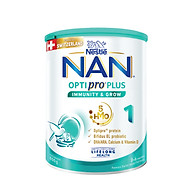 Sữa bột Nestlé NAN OPTIPRO PLUS 1 800g/lon với 5HMO Sản Xuất Tại Thụy Sĩ (0 - 6 tháng)