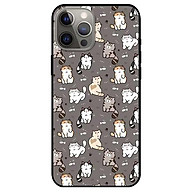 Ốp lưng dành cho Iphone 12 Mini - 12 / 12 Pro - 12 Pro Max mẫu Họa Tiết Mèo Xám