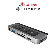 Cổng chuyển đổi HyperDrive 6-in-1 Media USB-C Hub HD449 - Hàng chính hãng thumbnail