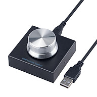 Điều khiển âm lượng USB Bộ điều chỉnh âm lượng Bộ điều khiển âm lượng Điều khiển âm thanh kỹ thuật số từ xa Một phím tắt Chức năng Cắm và chạy thumbnail