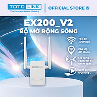 Bộ kích sóng WIFI REPEATER CHUẨN N 300MBPS TOTOLINK EX200-V2