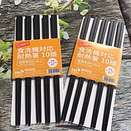 Bộ 10 đôi đũa kháng khuẩn Shi Sai nội địa Nhật Bản thumbnail