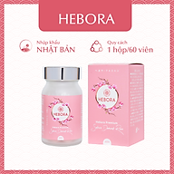 Viên uống tỏa hương Hebora Premium Sakura Damask Rose Hộp 60 viên - Hàng thumbnail