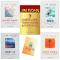 Combo Jim Rohn Triết Lý Cuộc Đời, Những Mảnh Ghép Cuộc Đời,Chìa Khóa Thành Công,Bốn Mùa Cuộc Sống, 7 Chiến Lược Thịnh Vượng Và Hạnh Phúc ( Trọn Bộ 5 Cuốn )- Sổ Tay thumbnail