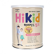 Sữa bột Hikid Hàn Quốc hộp 600g cho trẻ từ 1-9 tuổi vị Vani Socola Premium thumbnail