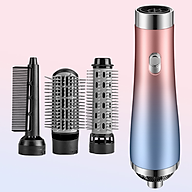 Máy Sấy Tóc Đa Năng Tạo Kiểu Tóc Teement, Sấy Khô, Duỗi Thẳng, Uốn Cụp, Công Suất Lớn 1000W, Giảm Tiếng Ồn, An Toàn Khi Sử Dụng, Tạo Kiểu Chuyên Nghiệp, Bổ Sung Ion Dưỡng Ẩm, Làm Mềm Mượt Tóc, Chống Hư Tổn Tóc - Hàng Chính Hãng