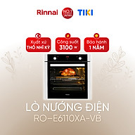 Lò nướng điện âm tủ  Rinnai RO-E6110XA-VB dung tích 69L 3100W