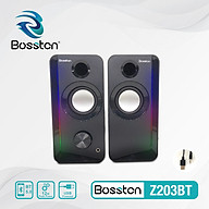 Loa vi tính Bosston 2.0 Bluetooth Z203BT-HN - Hàng Chính Hãng thumbnail