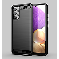 Ốp lưng chống sốc dành cho Samsung Galaxy A32 4G Silicon hàng chính hãng Rugged Shield cao cấp - Hàng Nhập Khẩu