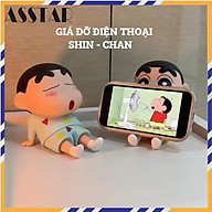 Giá Đỡ Điện Thoại Cute, Giá Để Điện Thoại Hình Shin - Chan, Trang Trí Bàn Làm Việc, Bàn Học - Hàng Chính Hãng