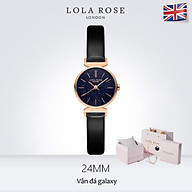 Đồng hồ nữ Lolarose dây da mặt tròn đá cẩm thạch galaxy cao cấp- FULL BOX LR2048BOX thumbnail