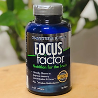 Thực phẩm bổ sung viên uống bổ Não - Focus Factor 180 viên của Mỹ (mẫu mới nhất) thumbnail