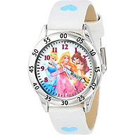 Disney Kids PN1172 Princess Watch with White Band thumbnail