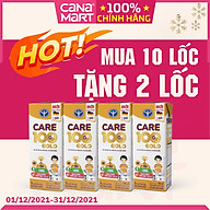 Thùng sữa nước pha sẵn Nutricare Care 100 GOLD cho trẻ thấp còi, biếng ăn từ 1 tuổi (180ml)