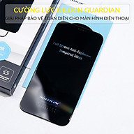 Dán kính cường lực chống nhìn trộm màn hình cho iPhone 15 / 15 Plus / 15 Pro / 15 Pro Max hiệu Nillkin Guardiant - Vát cạnh 2.5D, Phủ nano hạn chế vân tay, màng loa chống bụi - Hàng nhập khẩu