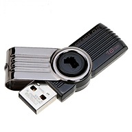 USB DT101 16Gb vỏ nhựa xoay chống nước nhỏ gọn dùng để lưu trữ dữ liệu thumbnail