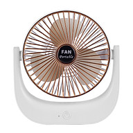Quạt sạc usb mini để bàn xoay 120 độ - Hàng chính hãng
