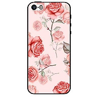 Ốp lưng dành cho Iphone 5 / 5s / 5Se - Iphone 6 / 6s - Iphone 6 Plus / 6s Plus mẫu Hoa Tiết Hồng Cam