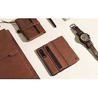 Bao Da dành cho Samsung Galaxy Z Fold 3 hiệu Nillkin Aoge Leather Cao Cấp - Hàng nhập khẩu