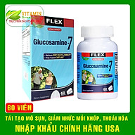 Viên uống bổ xương khớp FLEX Glucosamine-7 Nature Fift tái tạo mô sụn, giảm nhức mỏi khớp Nhập khẩu chính hãng Mỹ thumbnail