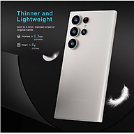 Ốp Lưng Nhám Siêu Mỏng 0.3mm Cho Samsung Galaxy S25 Ultra Hiệu Memumi SLIM Có Màng Bảo Vệ Camera - Hàng Nhập Khẩu