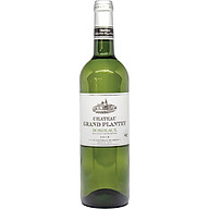 Rượu vang trắng Chateau Grand Plantey 750ml 11% - 13% Không hộp thumbnail