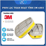 Phin lọc than hoạt tính 3M 6003 lọc hơi hữu cơ và khí axit, phun thuốc, phun sơn, lọc mùi dùng cho mặt nạ phòng độc 3M