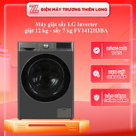 Máy giặt sấy LG Inverter giặt 12 kg - sấy 7 kg FV1412H3BA - HÀNG CHÍNH HÃNG  - CHỈ GIAO HCM