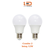 COMBO 2 Bóng đèn LED bulb tròn LEDGOES 12W