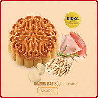 Bánh trung thu Vị Jambon Bát Bửu 1 Trứng KIDO s Bakery 150g Tặng kèm hộp thumbnail