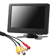 S701 7 inch TFT LCD Monitor Screen 16 9 1024 600 BNC AV Video Audio for PC Security VCD DVD US Plug thumbnail
