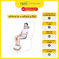 Combo Gối massage OKIA eFancy + Máy Massage Chân OKIA eMiracle thumbnail