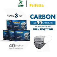 - Khẩu Trang Carbon Hoạt Tính Chất Lượng Cao, Khử Mùi, Chống Bụi Mịn, Màu Xám Xanh, 4 Lớp, Bảo Vệ Tối Ưu, Đóng Gói Từng Cái - (40 cái/hộp)