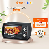 Lò nướng điện Comet CM6510 10L – Công suất 1000W, đa chức năng, nhỏ gọn, hàng chính hãng