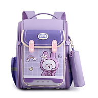 Balo học sinh cấp 1 và 2 siêu nhẹ chống gù chống nước cao cấp phong cách nhật bản