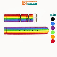 Dây đồng hồ nato vải dù D121 cỡ 18mm; 20mm, 22mm thoải mái đi trời mưa, lắp cho dây đeo đồng hồ dw rolex hublot orient seiko casio