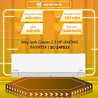 Máy lạnh Casper 2.5 HP SC-24FS33 - Hàng Chính Hãng - Chỉ Giao Hồ Chí Minh